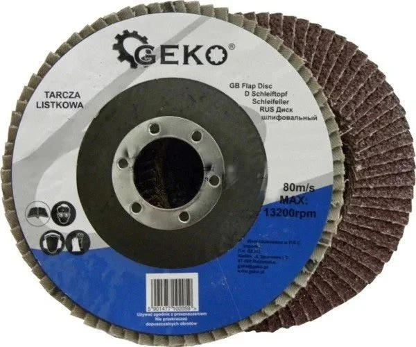 Geko Diskinis pjūklelis 115mm P80 GEKO (10/25/200)