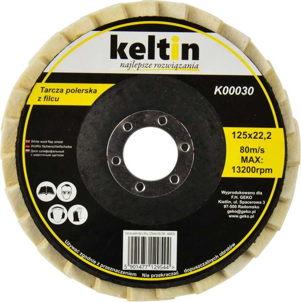 Keltin Geko Felt poliravimo diskas 125mm (K00030)