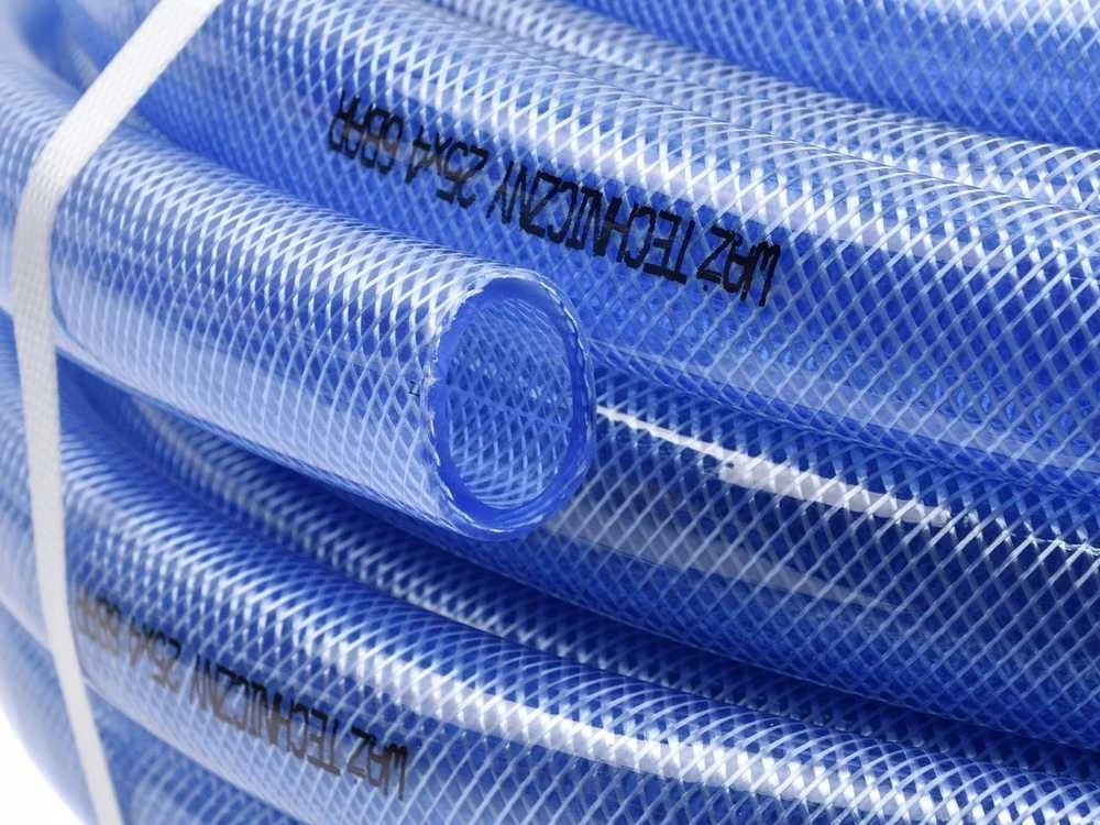 Geko Techninė žarna 25x4mm zbr.trans. mėlyna 1 m / 25 m(1)
