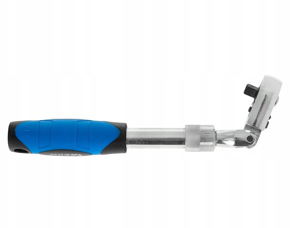 Geko Sulenkiama teleskopinė reketo rankena 1/4'' 210-278mm 72T CrV (60)