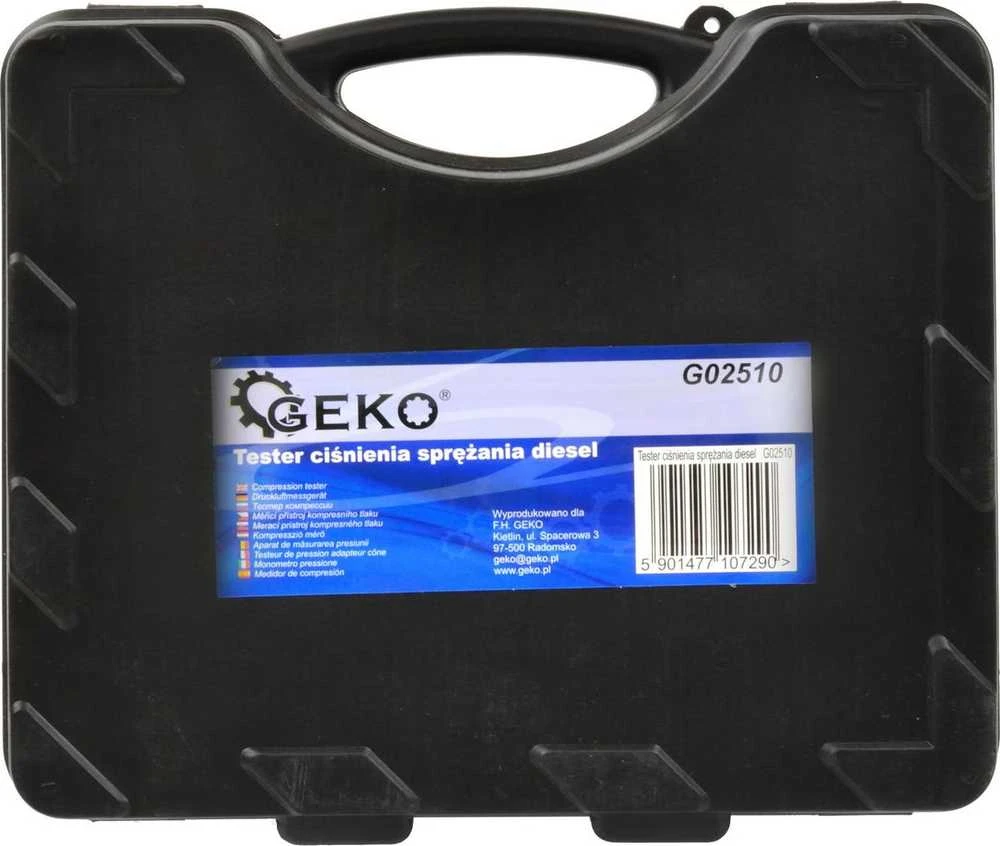 Geko dyzelinio slėgio testeris 0-70 bar (G02510)