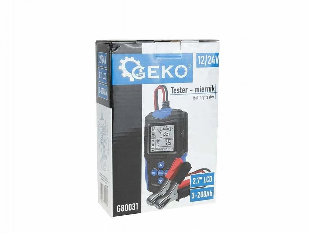 Geko Tester – LCD matuoklis akumuliatoriams 12/24V 3Ah-200Ah tikrinti (30)