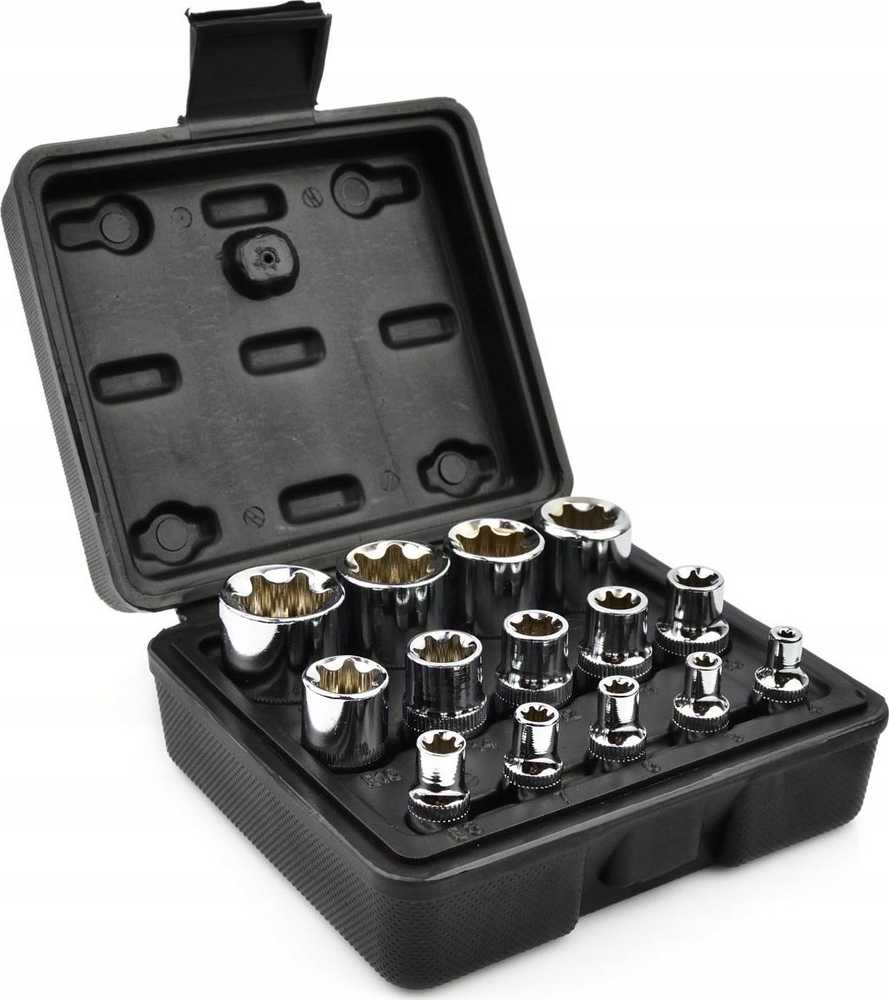 Geko TORX RAKTŲ RINKINYS E4-E24 14VNT.