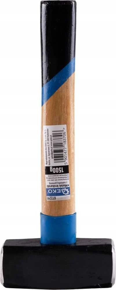 Geko Trinkelių klojimo plaktukas su guminiu padu 1500 g (12)