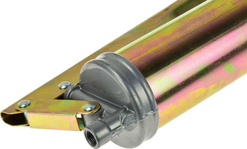 Geko tepalo pistoleto korpusas su svirtiniu mechanizmu