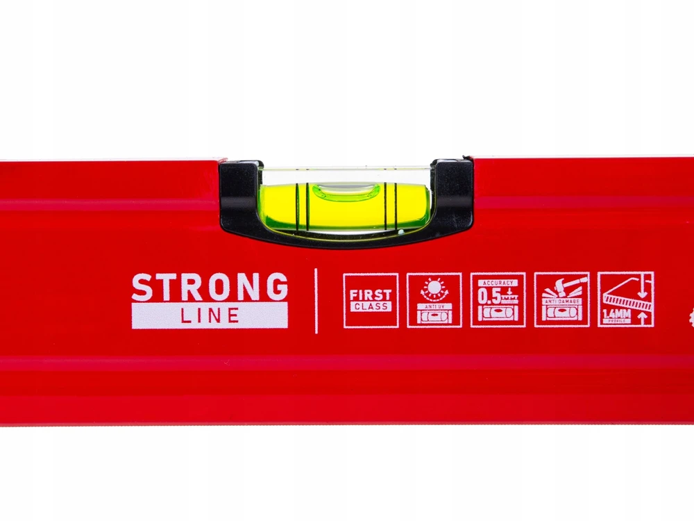 Geko vas39 Aliuminio gulsčiukas 1500 mm STRONG LINE (50)