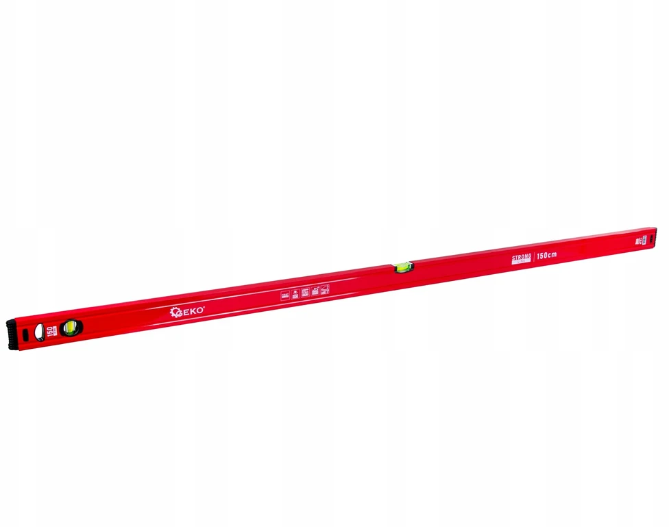 Geko vas39 Aliuminio gulsčiukas 1500 mm STRONG LINE (50)