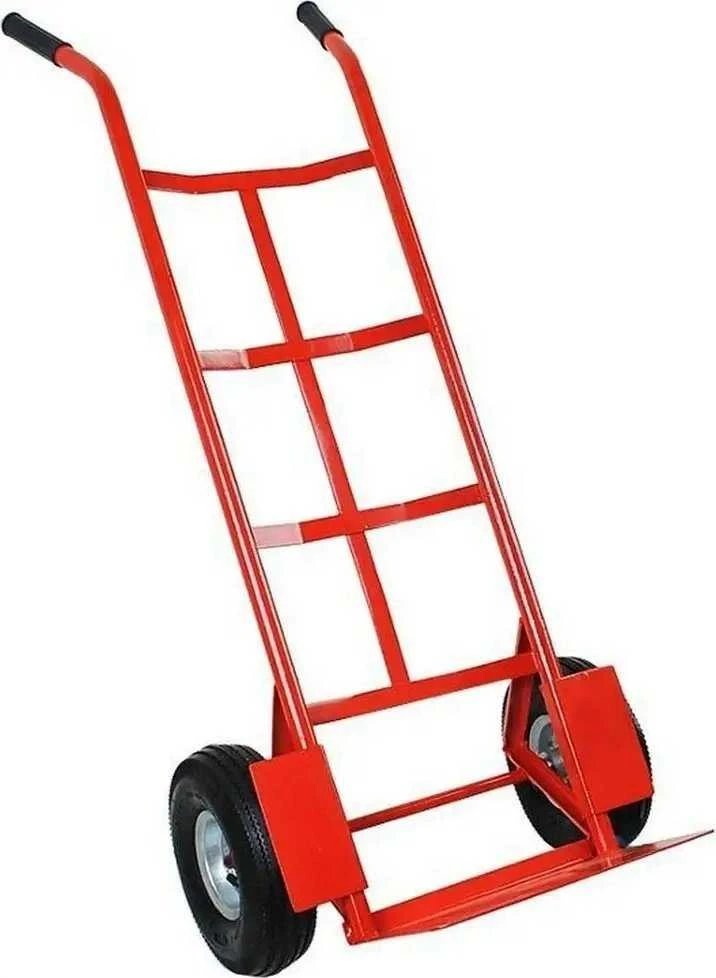 Krovinių vežimėlis Geko iki 200 kg 350x180 mm raudonas
