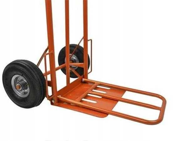 Geko Transport vežimėlis 250kg 400x300mm (ištiesiama platforma) oranžinė(1)
