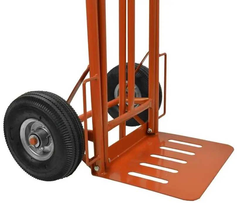 Geko Transport vežimėlis 250kg 400x300mm (ištiesiama platforma) oranžinė(1)