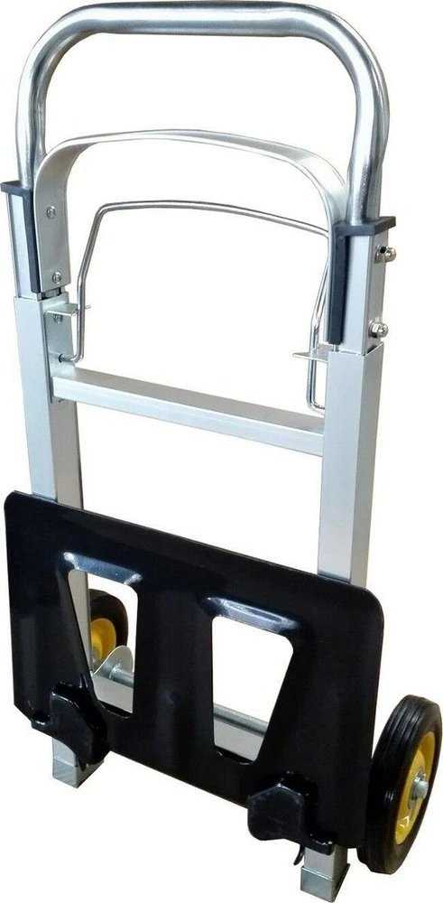 Geko Transportinis vežimėlis aliumininis 90 kg 355x240 mm (sulankstomas) (1)