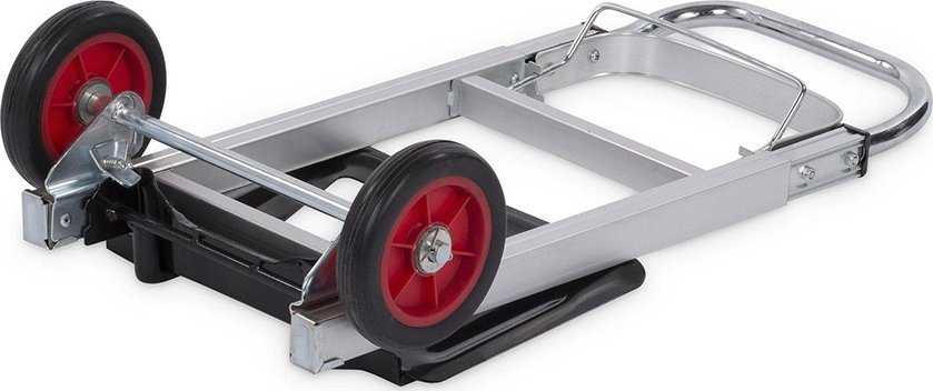 Geko Transportinis vežimėlis aliumininis 90 kg 355x240 mm (sulankstomas) (1)