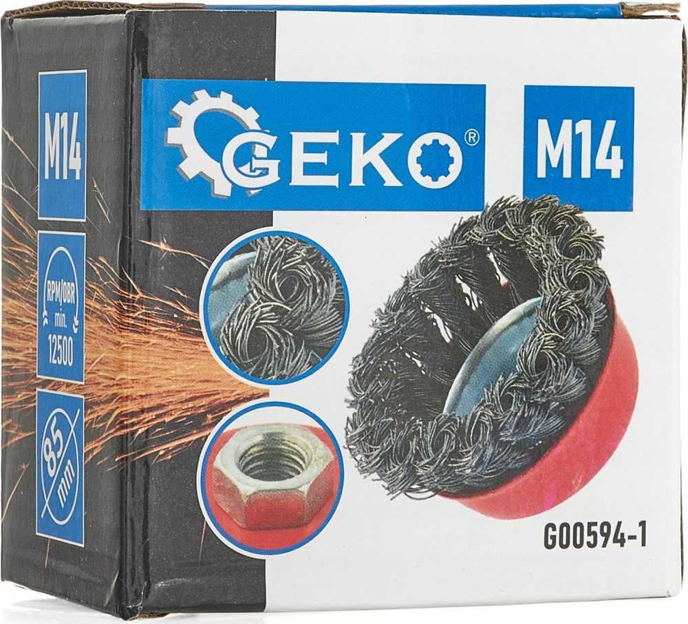 Geko Vielinis priekinis šepetys, pintas, 85 mm (50)