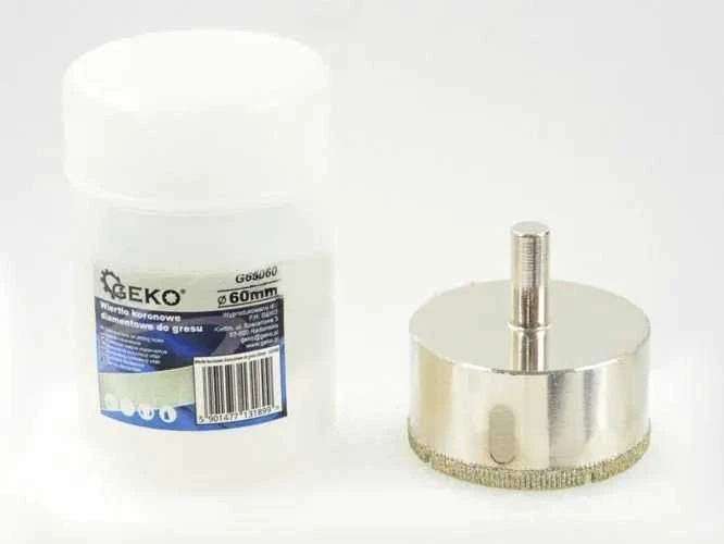 Grąžtas Geko gręžtuvas Deimantinis gręžtuvas akmens masės dirbiniams 60 mm (1/112)