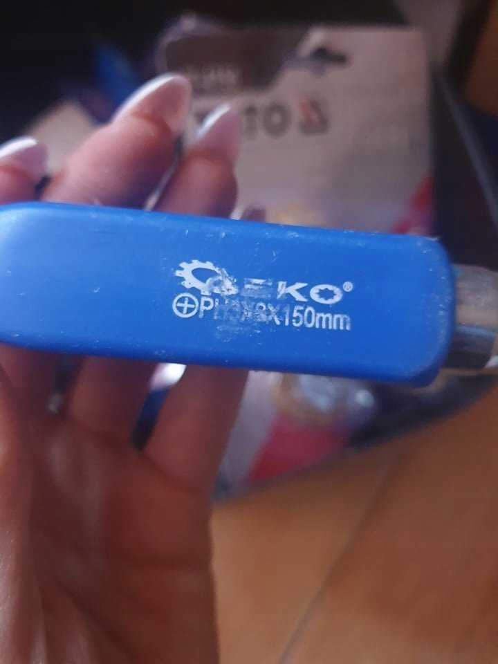 Geko Wkrętaki ślusarskie CRV 4el.(24)