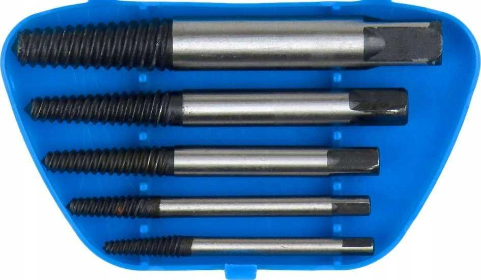 Nulūžusių varžtų išsuktuvų komplektas 5 vnt. GEKO G30030