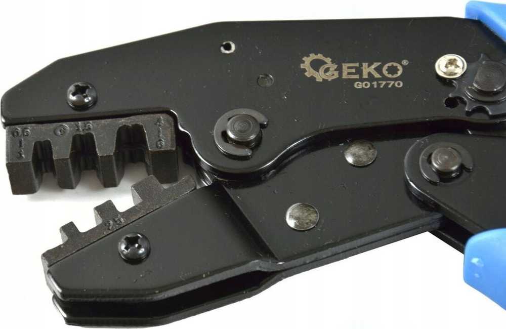 Geko Spaudimo replės kabelių antgaliams 0,5-6 mm (10/40)