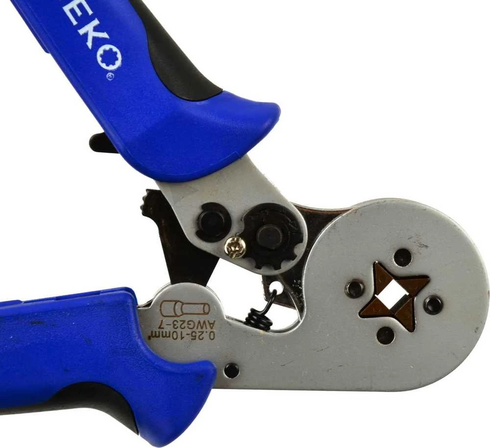 Geko užspaudimo įrankis 0,25-10 mm2 įvorėms /G G01772