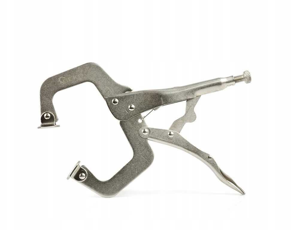 Geko Zaciskowe szczypce spawalnicze 280mm typ C (30)