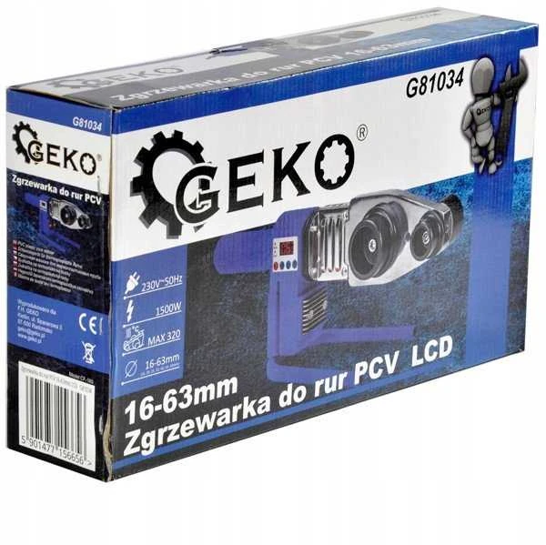 Geko PVC vamzdžių suvirintojas 16-63mm LCD (5)