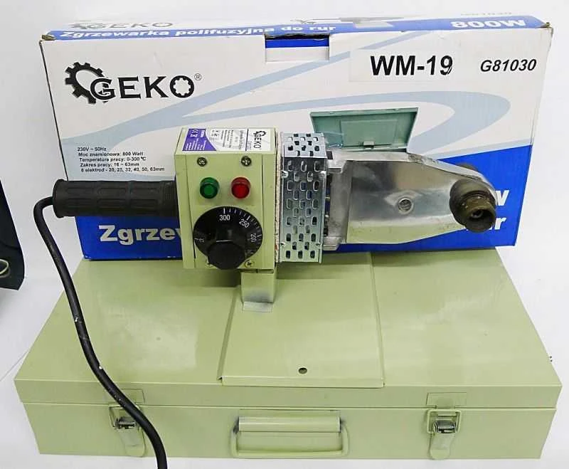 GEKO ZGRZEWARKA DO RUR PCV MAŁA 20-63mm