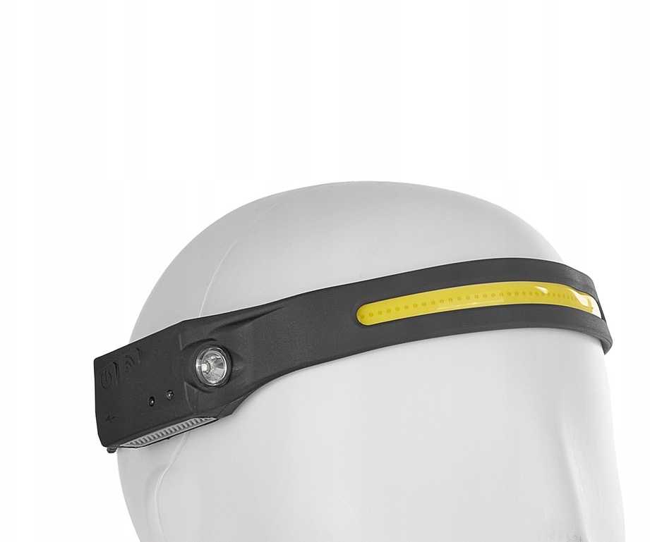 PRIEKINIS LEMPAS SU JUDESIO JUTIKUMU LED COB 3W+1W 1200mAh 350lm GEKO