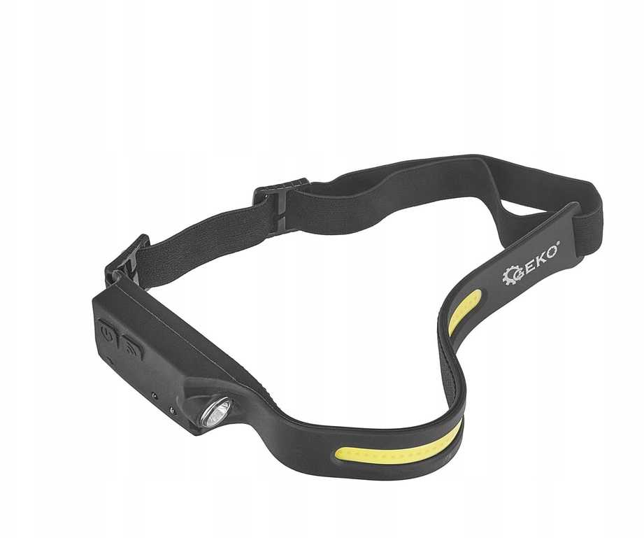 PRIEKINIS LEMPAS SU JUDESIO JUTIKUMU LED COB 3W+1W 1200mAh 350lm GEKO