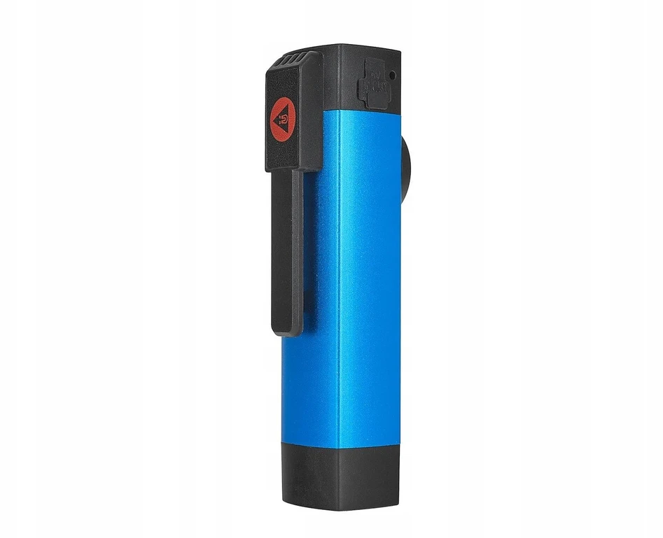 Geko žibintuvėlis daugiafunkcis žibintuvėlis su magnetu + UV LED COB 5W 2000mAh 300lm IP54 – Vitrina (12/96)