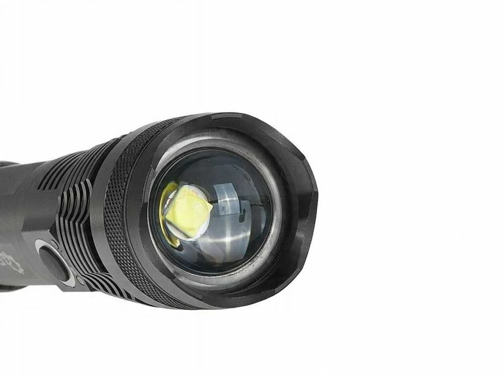 Žibintuvėlis Geko Žibintuvėlis taktyczna LED XHP50 15W 1800mAh 1500lm IPX8 (30)