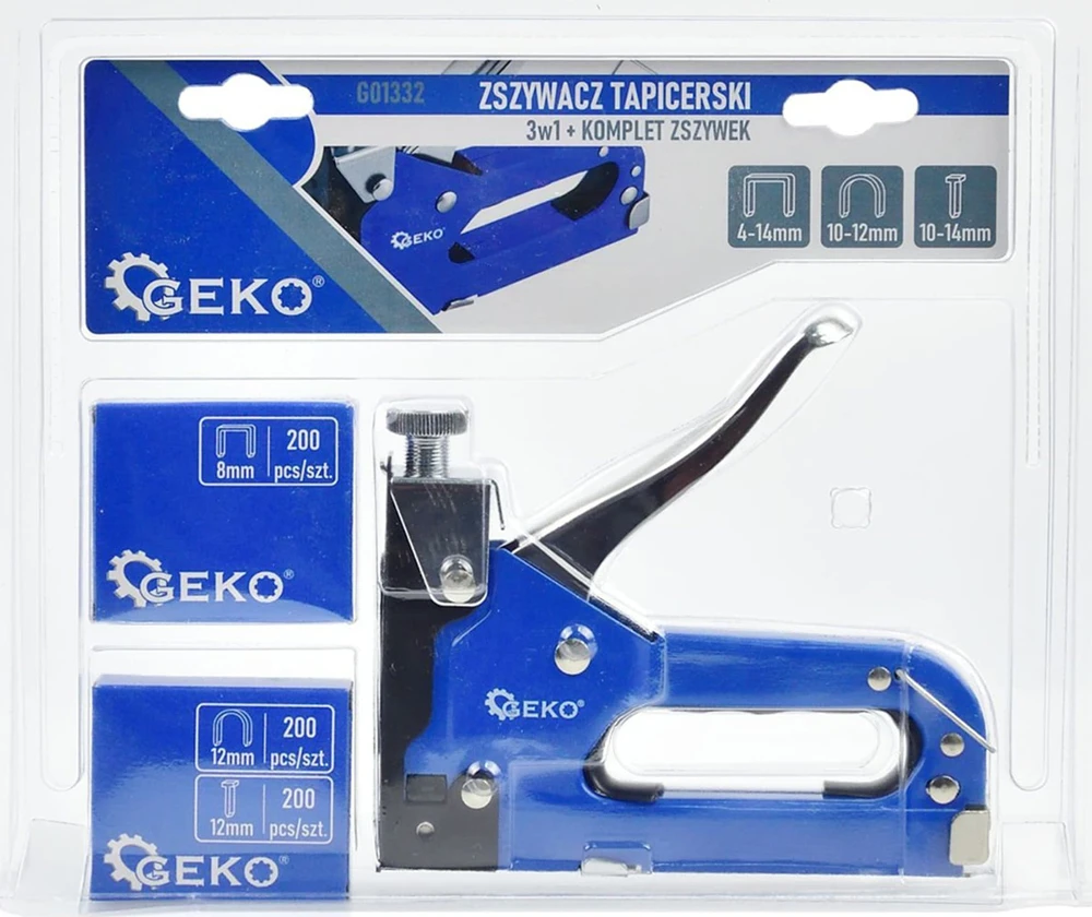 Geko Segtuvas 3v1 + segtukų komplektas 600 vnt.