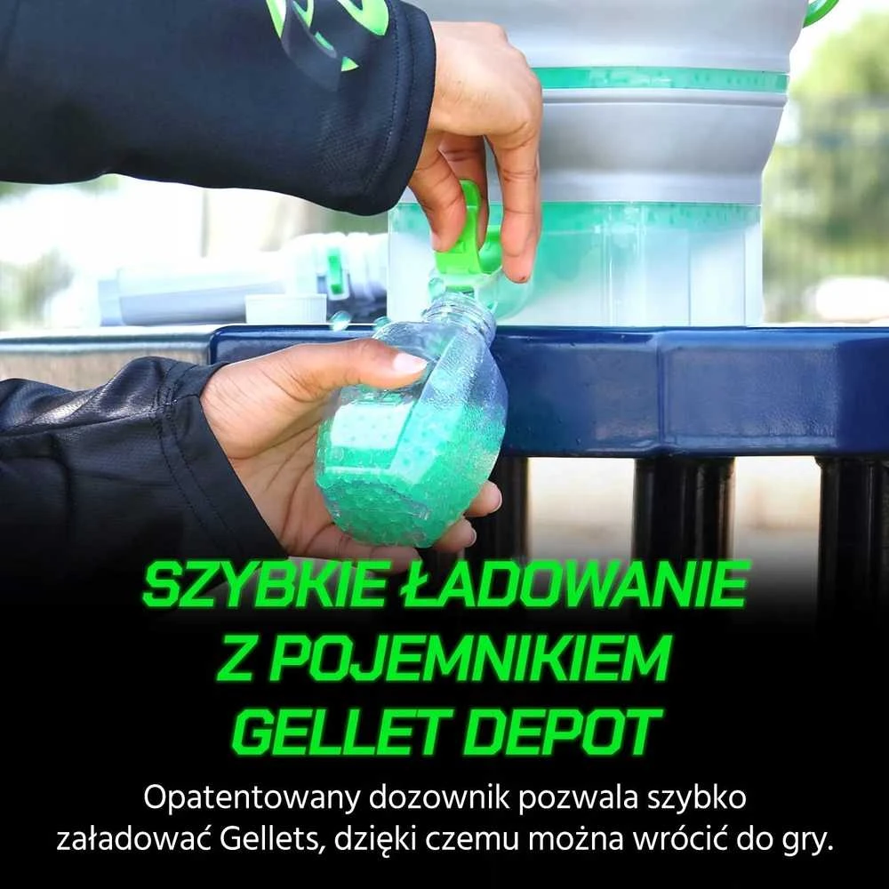 Gel Blaster Gelio Šautuvas - Sulankstomas Kamuoliukų Rezervuaras