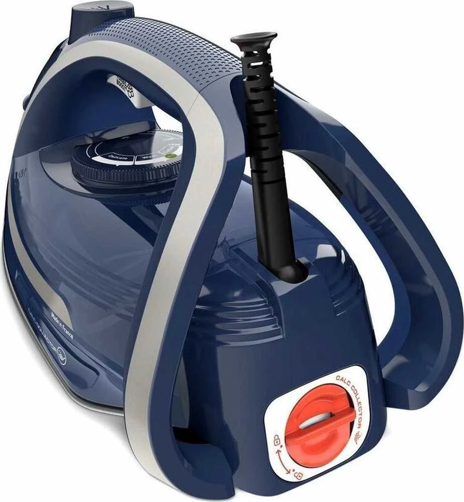 TEFAL | Garų lygintuvas | FV6830E0 | Garų lygintuvas | 2800 W | Vanduo tank capacity 270 ml | Continuous steam 50 g/min | Sidabrinis/Mėlyna