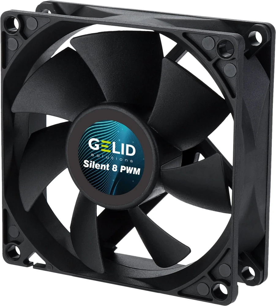 Gelid 80mm Silent 8 PWM ventiliatorius