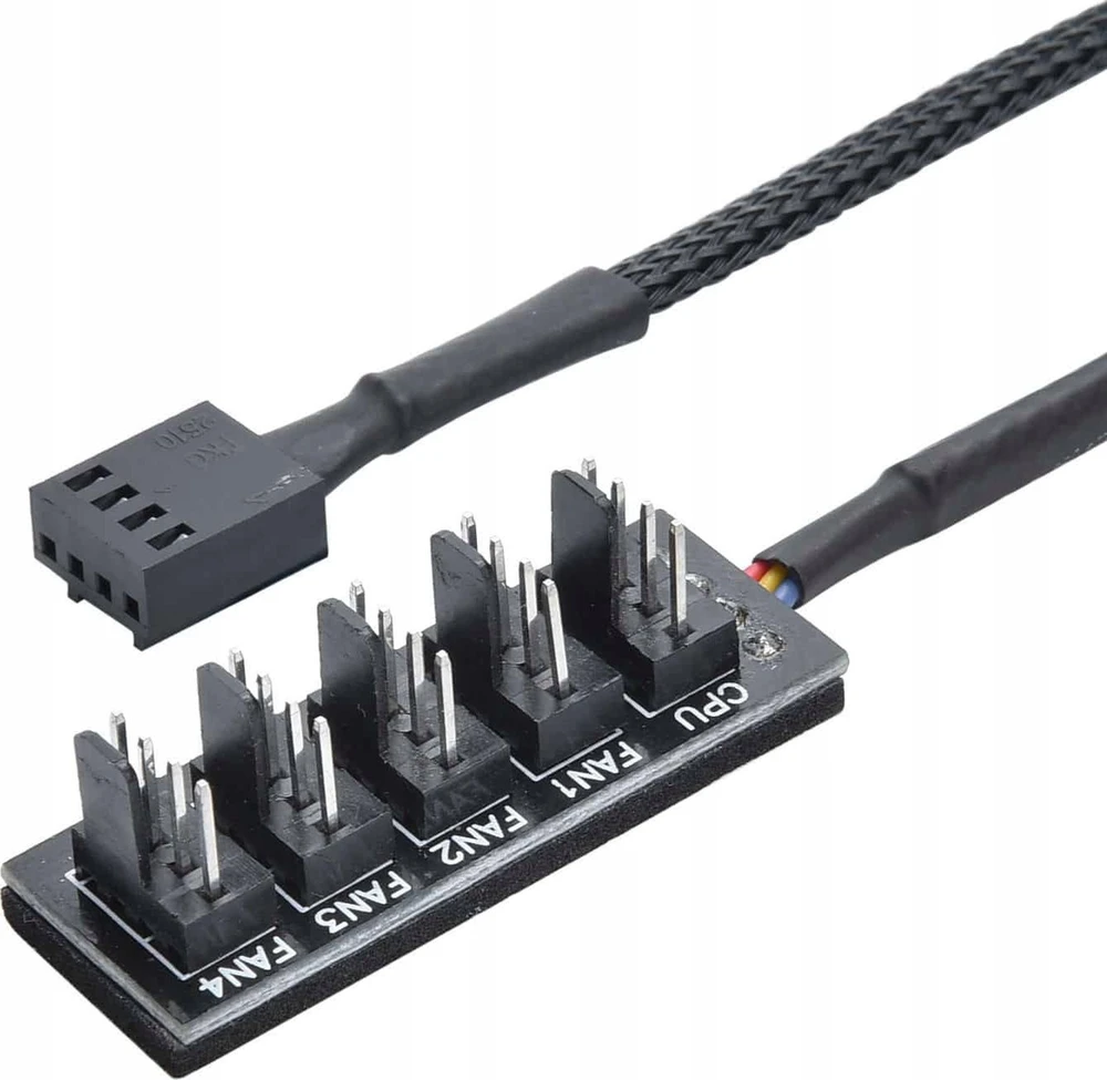 Gelid Solutions Gelid Gelid FC-PWM-04 4 kontaktų PWM jungties skirstytuvas 1 į 4