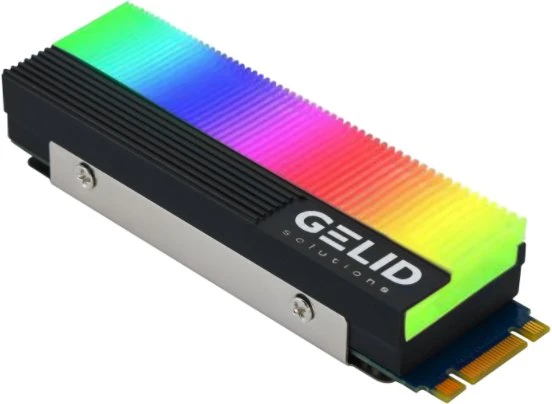 Gelid Solutions Gelid GLINT ARGB M.2 2280 SSD aušintuvas (M2-RGB-01)
