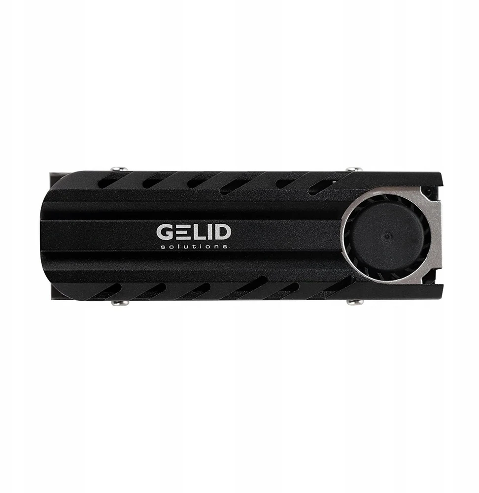 Gelid Solutions Gelid Gelid IceCap Pro M.2 Juodas, juoda radiator su termopadami na dyski (HS-M2-SSD-22)