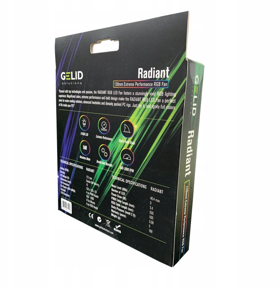 Gelid Solutions Gelid Radiant ventiliatorius (FN-RADIANT-20)