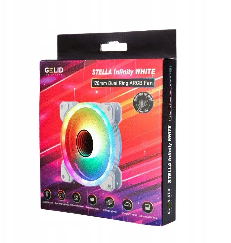 Gelid Stella Infinity 120mm ventiliatoriaus dėžutė