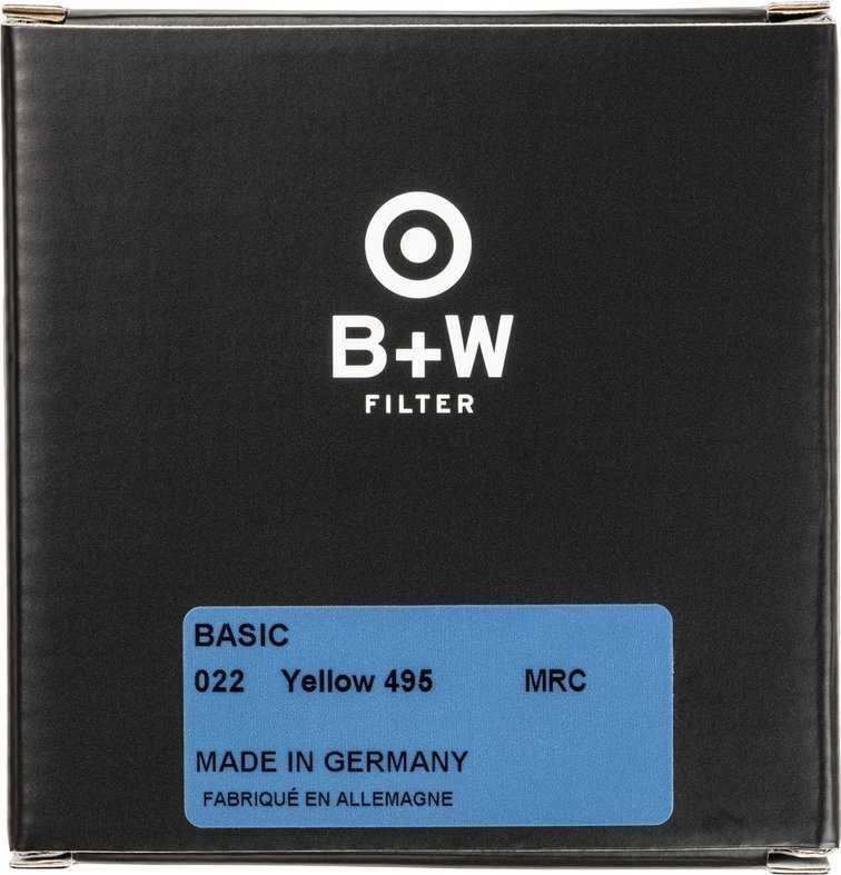 Filtras B+W geltonas filtras Basic 022 geltonas MRC 1102634 39 mm