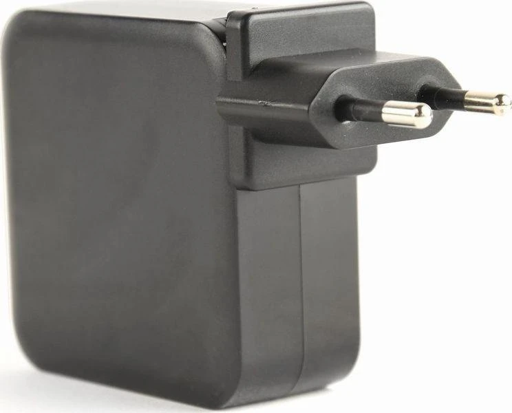 GEMBIRD NPA-PD60-01 universalus 60 W USB C tipo PD nešiojamojo kompiuterio įkroviklis