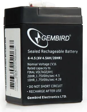 Gembird Energenie | Įkraunama baterija UPS | BAT-6V4.5AH