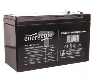Gembird Energenie | Įkraunama baterija 12 V 7 AH UPS