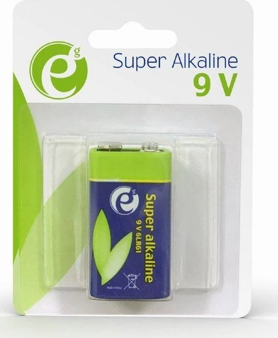 GEMBIRD EG-BA-6LR61-01 Energenie Alkaline 9 V 6LR61 battery, blister