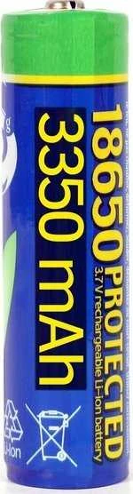 Gembird 18650 3350 mAh baterija su apsauga