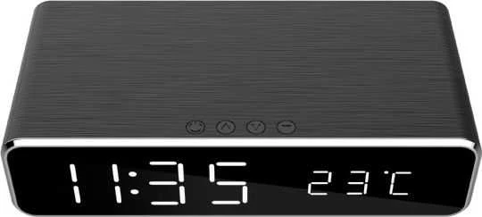 GEMBIRD DAC-WPC-01-S skaitmeninis žadintuvas su belaidžio įkrovimo funkcija