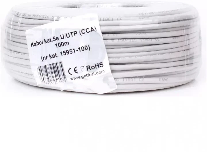 Gembird C-TECH Eth kabelis UTP CCA Cat5e 100m