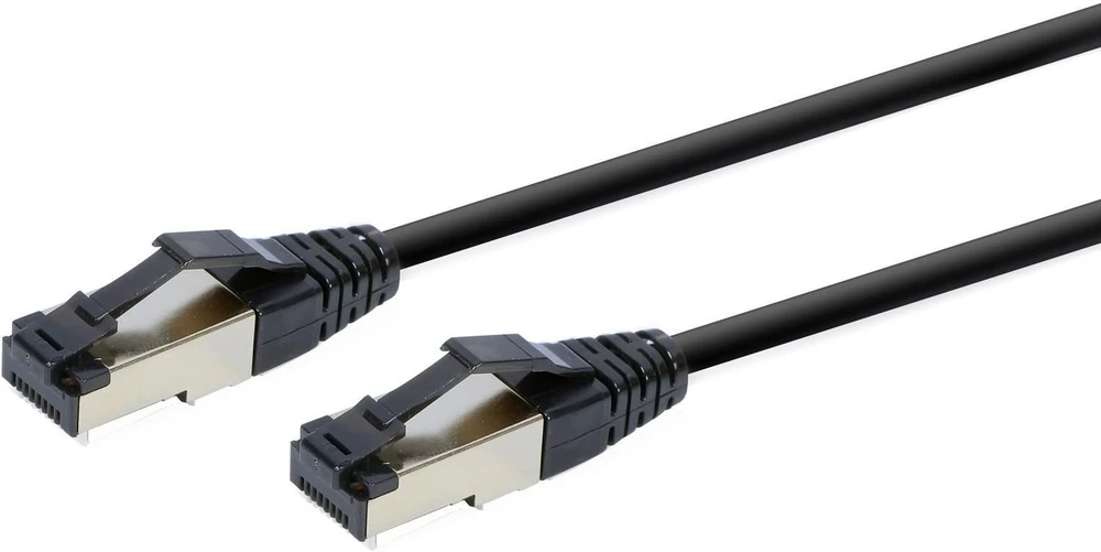GEMBIRD PP8-LSZHCU-BK-1.5M S/FTP Kat. 8 LSZH patch laidas juodas 1,5m
