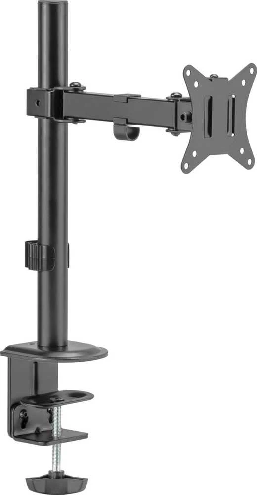 GEMBIRD MA-D1-01 reguliuojamo aukščio stalo ekrano tvirtinimo laikiklis - pasukamas, pakreipiamas, pasukamas - 17-32 colių, svoris 9kg