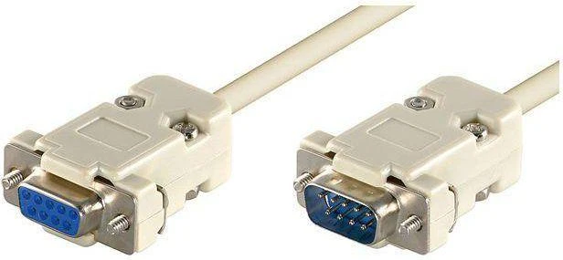 Goobay Gembird DB-9 - DB-9, 2m, Baltas (50224)