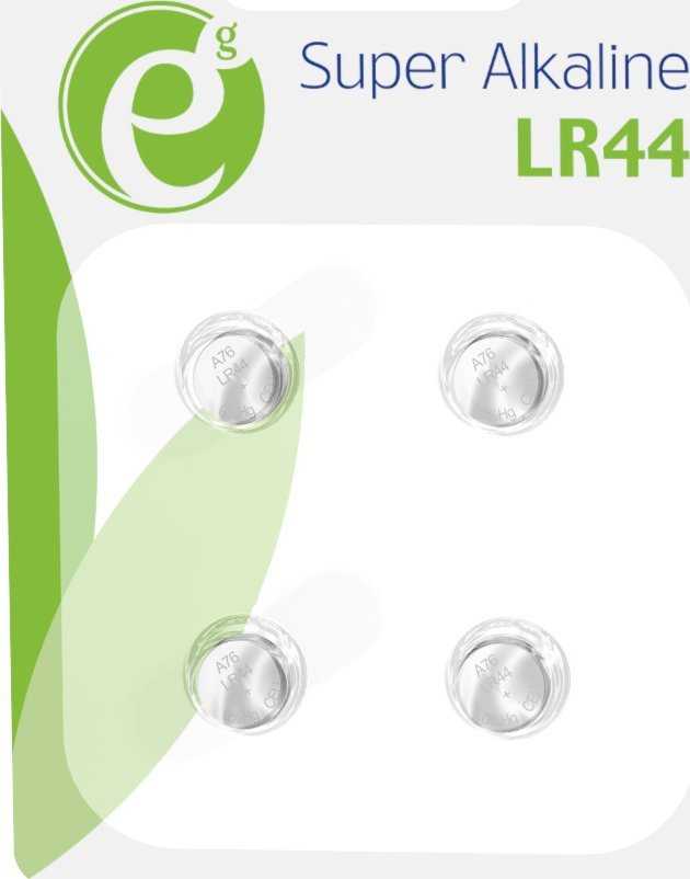 Bateria alkaliczna Gembird LR44 pastylka 1.5V, 4 vnt.